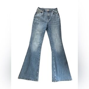 AEO Curvy Super High Rise Flare 2LONG